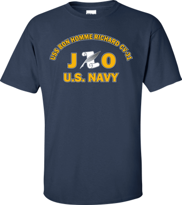 USS BON HOMME RICHARD CV-31 Rate JO Journalist T-Shirt