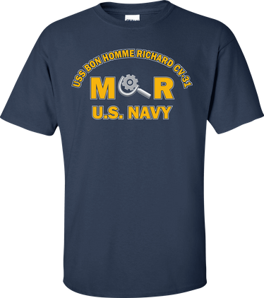 USS BON HOMME RICHARD CV-31 Rate MR Machinery Repairman T-Shirt