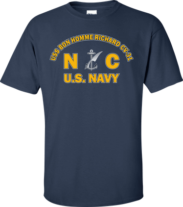 USS BON HOMME RICHARD CV-31 Rate NC Counselor T-Shirt