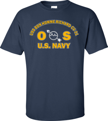 USS BON HOMME RICHARD CV-31 Rate OS Operations Specialist T-Shirt