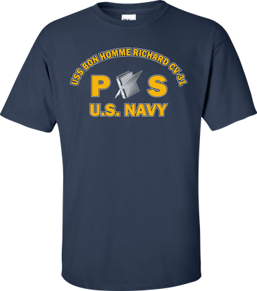USS BON HOMME RICHARD CV-31 Rate PS Personnelman T-Shirt