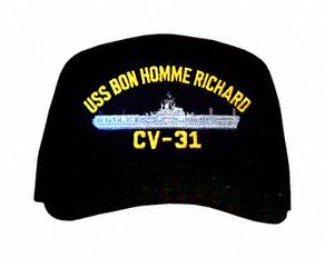 USS Bon Homme Richard CV-31 Ships Ball Cap