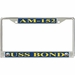 USS Bond AM-152 License Plate Frame