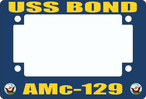 USS Bond AMc-129 Motorcycle Frame