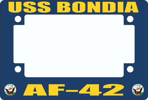 USS Bondia AF-42 Motorcycle Frame