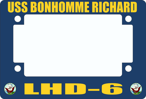 USS Bonhomme Richard LHD-6 Motorcycle Frame