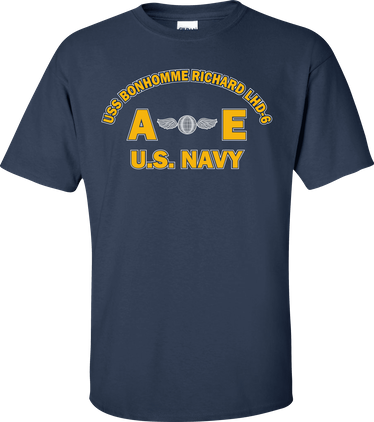 USS BONHOMME RICHARD LHD-6 Rate AE Aviation Electricians Mate T-Shirt
