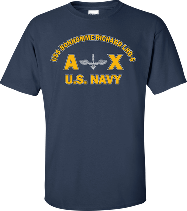 USS BONHOMME RICHARD LHD-6 Rate AX Antisubmarine Warfare Technician T-Shirt