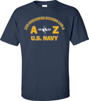 USS BONHOMME RICHARD LHD-6 Rate AZ Aviation Maintenance Administrationman T-Shirt