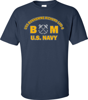 USS BONHOMME RICHARD LHD-6 Rate BM Boatswains Mate T-Shirt