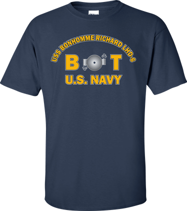 USS BONHOMME RICHARD LHD-6 Rate BT Boiler Technician T-Shirt