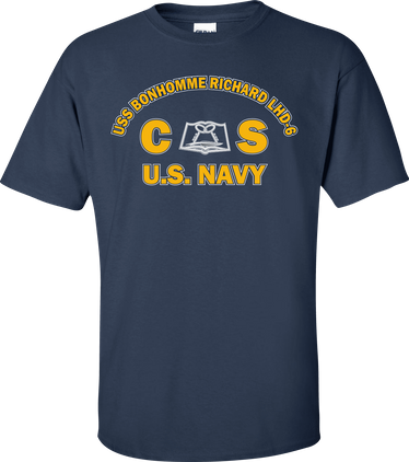 USS BONHOMME RICHARD LHD-6 Rate CS Culinary Specialist T-Shirt