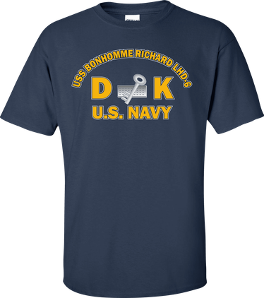 USS BONHOMME RICHARD LHD-6 Rate DK Disbursing Clerk T-Shirt