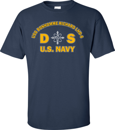 USS BONHOMME RICHARD LHD-6 Rate DS Data Systems Technician T-Shirt