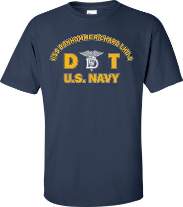 USS BONHOMME RICHARD LHD-6 Rate DT Dental Technician T-Shirt