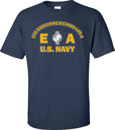 USS BONHOMME RICHARD LHD-6 Rate EA Engineering Aide T-Shirt