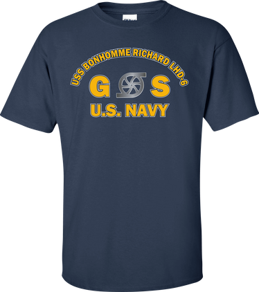 USS BONHOMME RICHARD LHD-6 Rate GS Gas Turbine System Technician T-Shirt