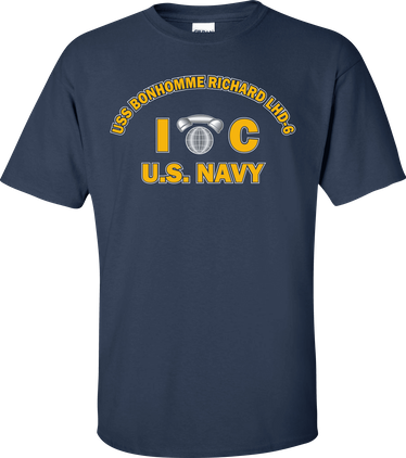 USS BONHOMME RICHARD LHD-6 Rate IC Interior Communications Electrician T-Shirt