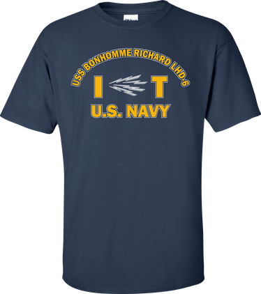 USS BONHOMME RICHARD LHD-6 Rate IT Information Systems Technician T-Shirt