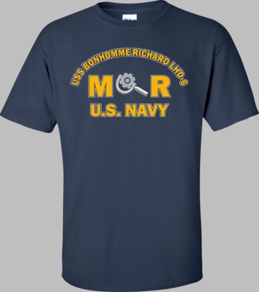 USS BONHOMME RICHARD LHD-6 Rate MR Machinery Repairman T-Shirt