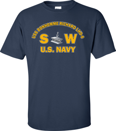 USS BONHOMME RICHARD LHD-6 Rate SW Steelworker T-Shirt
