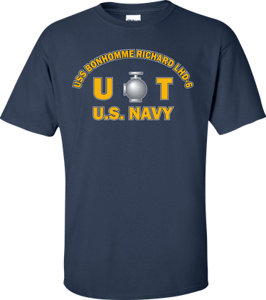 USS BONHOMME RICHARD LHD-6 Rate UT Utilitiesman T-Shirt