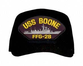 USS Boone FFG-28 Ship Cap