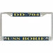 USS Borie DD-704 License Plate Frame