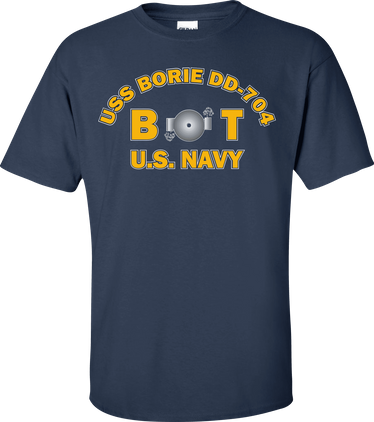 USS BORIE DD-704 Rate BT Boiler Technician T-Shirt