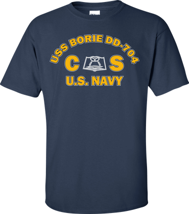 USS BORIE DD-704 Rate CS Culinary Specialist T-Shirt