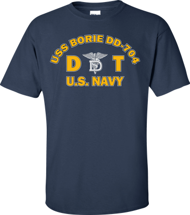 USS BORIE DD-704 Rate DT Dental Technician T-Shirt