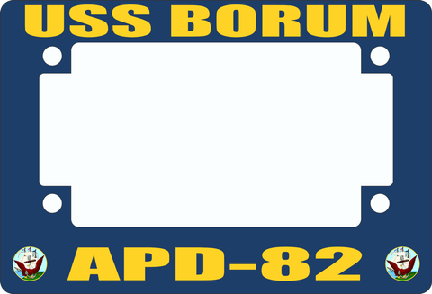 USS Borum APD-82 Motorcycle Frame