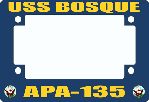 USS Bosque APA-135 Motorcycle Frame