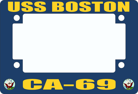 USS Boston CA-69 Motorcycle Frame