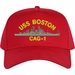 USS Boston CAG-1 Custom Embroidered Cap