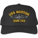 USS Boston SSN-703 Custom Embroidered Cap