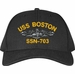 USS Boston SSN-703 Custom Embroidered Cap