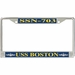 USS Boston SSN-703 License Plate Frame