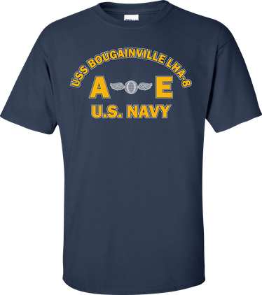 USS BOUGAINVILLE LHA-8 Rate AE Aviation Electricians Mate T-Shirt