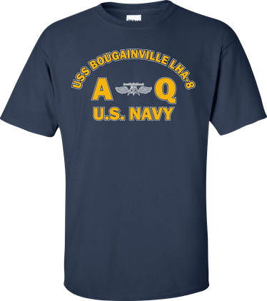 USS BOUGAINVILLE LHA-8 Rate AQ Aviation Fire Control Technician T-Shirt