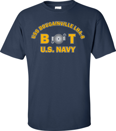 USS BOUGAINVILLE LHA-8 Rate BT Boiler Technician T-Shirt