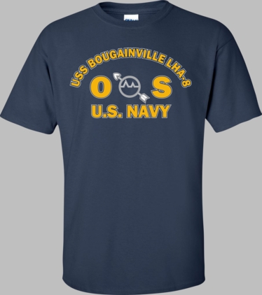 USS BOUGAINVILLE LHA-8 Rate OS Operations Specialist T-Shirt