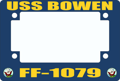 USS Bowen FF-1079 Motorcycle Frame