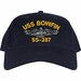 USS Bowfin SS-287 w/Dolphins Embroidered Cap