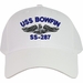 USS Bowfin SS-287 w/Dolphins Embroidered Cap