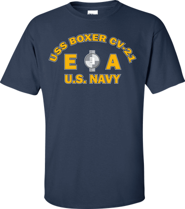 USS BOXER CV-21 Rate EA Engineering Aide T-Shirt
