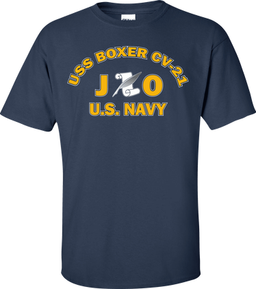 USS BOXER CV-21 Rate JO Journalist T-Shirt