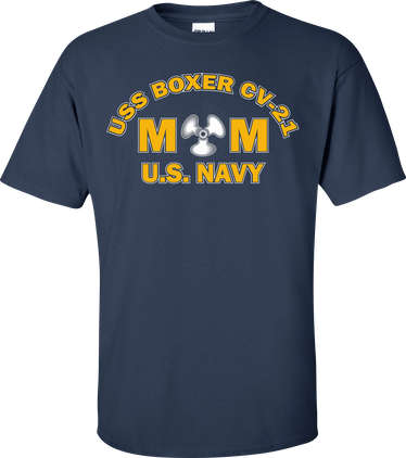 USS BOXER CV-21 Rate MM Machinists Mate T-Shirt