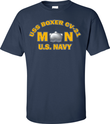 USS BOXER CV-21 Rate MN Mineman T-Shirt