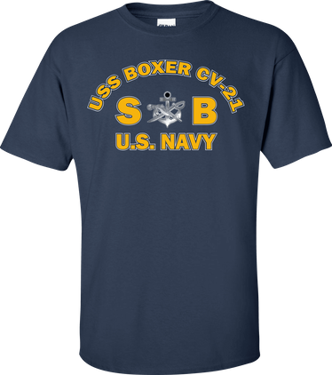 USS BOXER CV-21 Rate SB Special Warfare Boat Operator T-Shirt